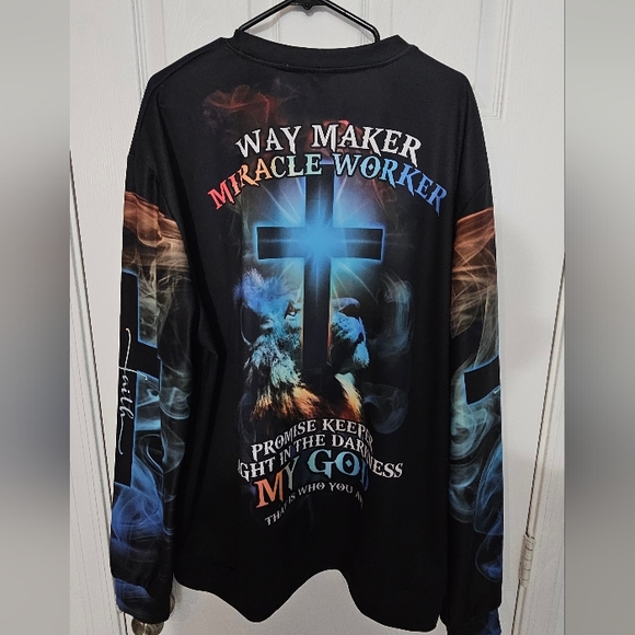 Mens, 3XL Waymaker, religious sweatshirt. - Picture 3 of 4